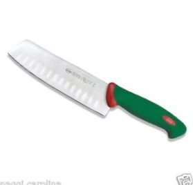 Manico verde coltelli Sanelli