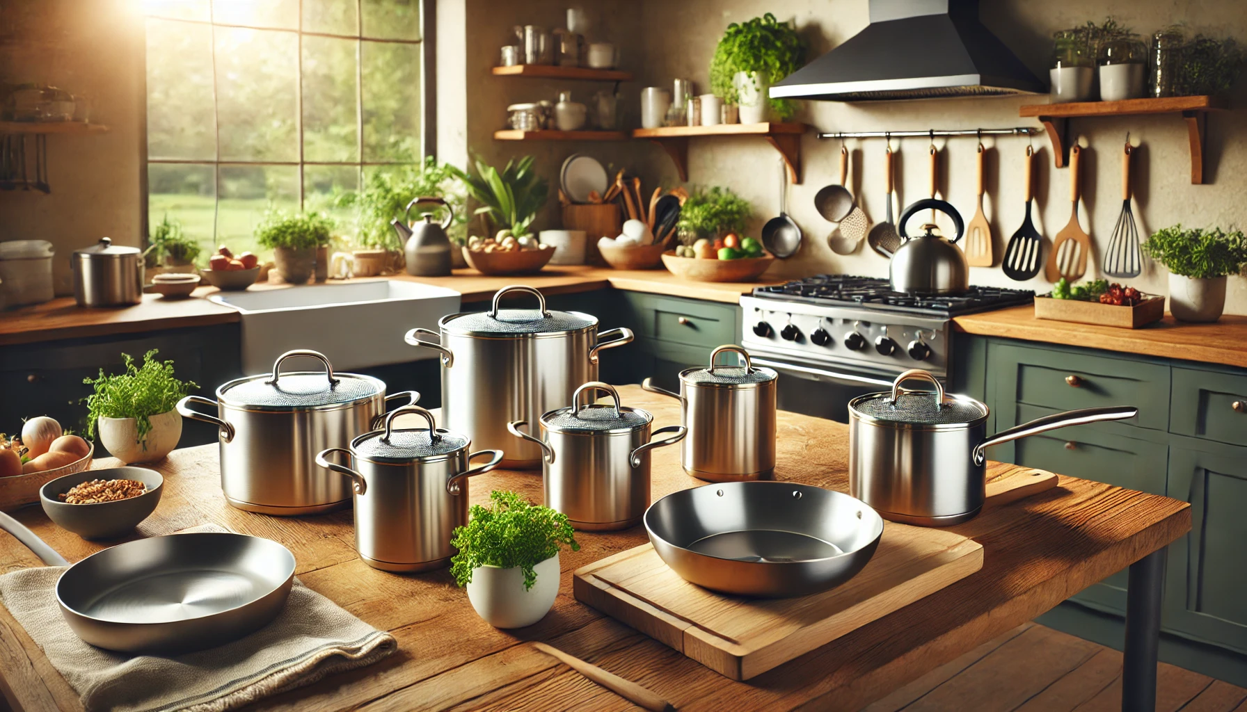 Eco-Friendly in Cucina: Come Scegliere Pentole Sostenibili e Sicure