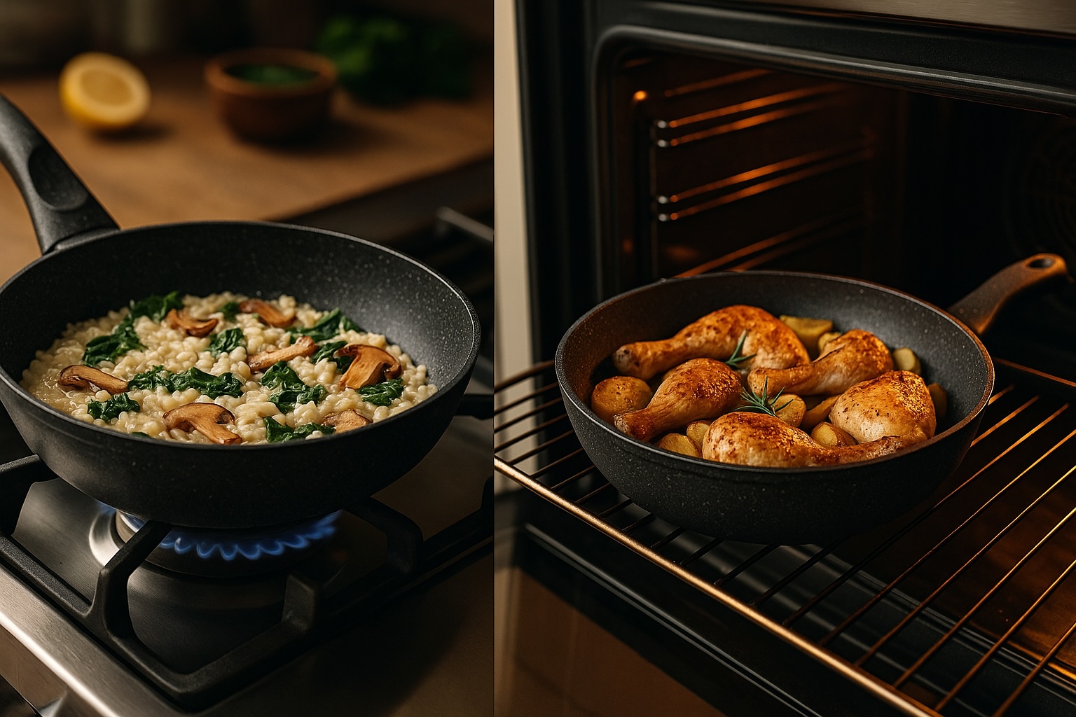 Dalla padella al forno: tutta la versatilità delle pentole Pentole Allevi
